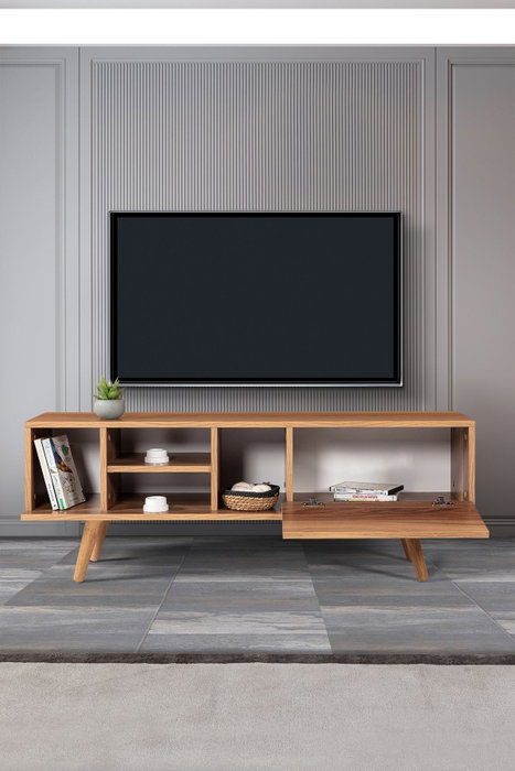 Hanah Home Ela 3332 Soporte para TV Nogal